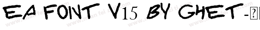 EA Font v15 by Ghet字体转换